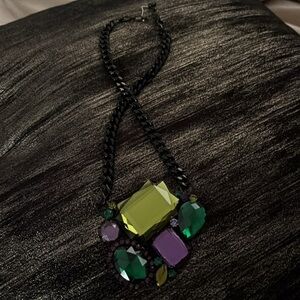 Elegant Multicolor Gemstone Necklace